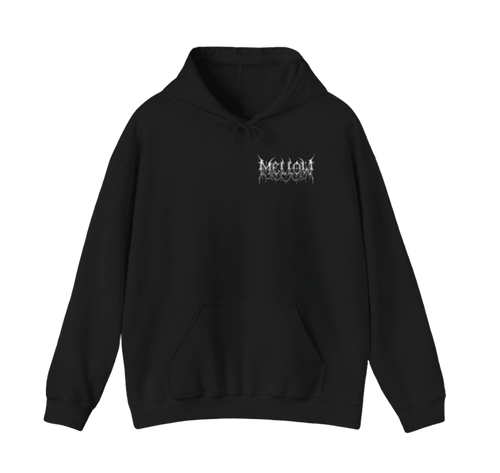 MELLOW Nightcrawler Gym Hoodie – Unisex Gothic Workout Streetwear